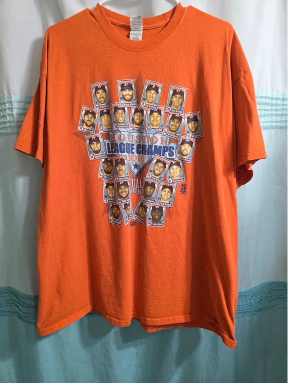33. Houston league champs 2019 t-shirt